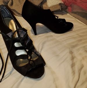 Black heels